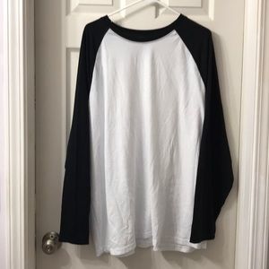 Men’s Long Sleeve Baseball Tee | XXL